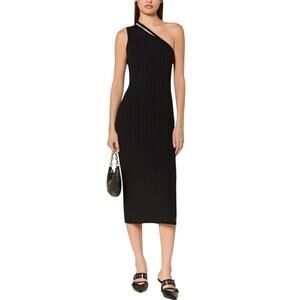 HUGO by Hugo Boss Sepinty Women's One Shoulder Dress in Black